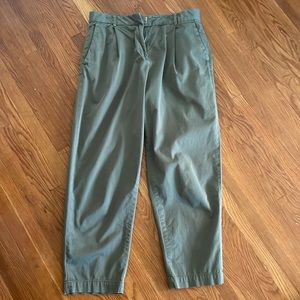 Everlane slouchy cropped chinos